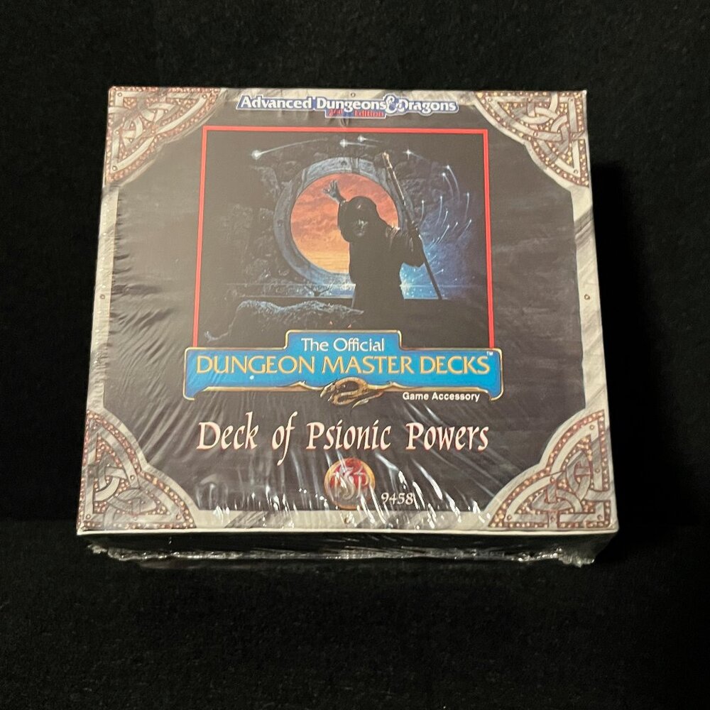 Dungeon & Dragons Master Decks TSR 9458 NEW SEALED D&D AD&D Psionic Powers